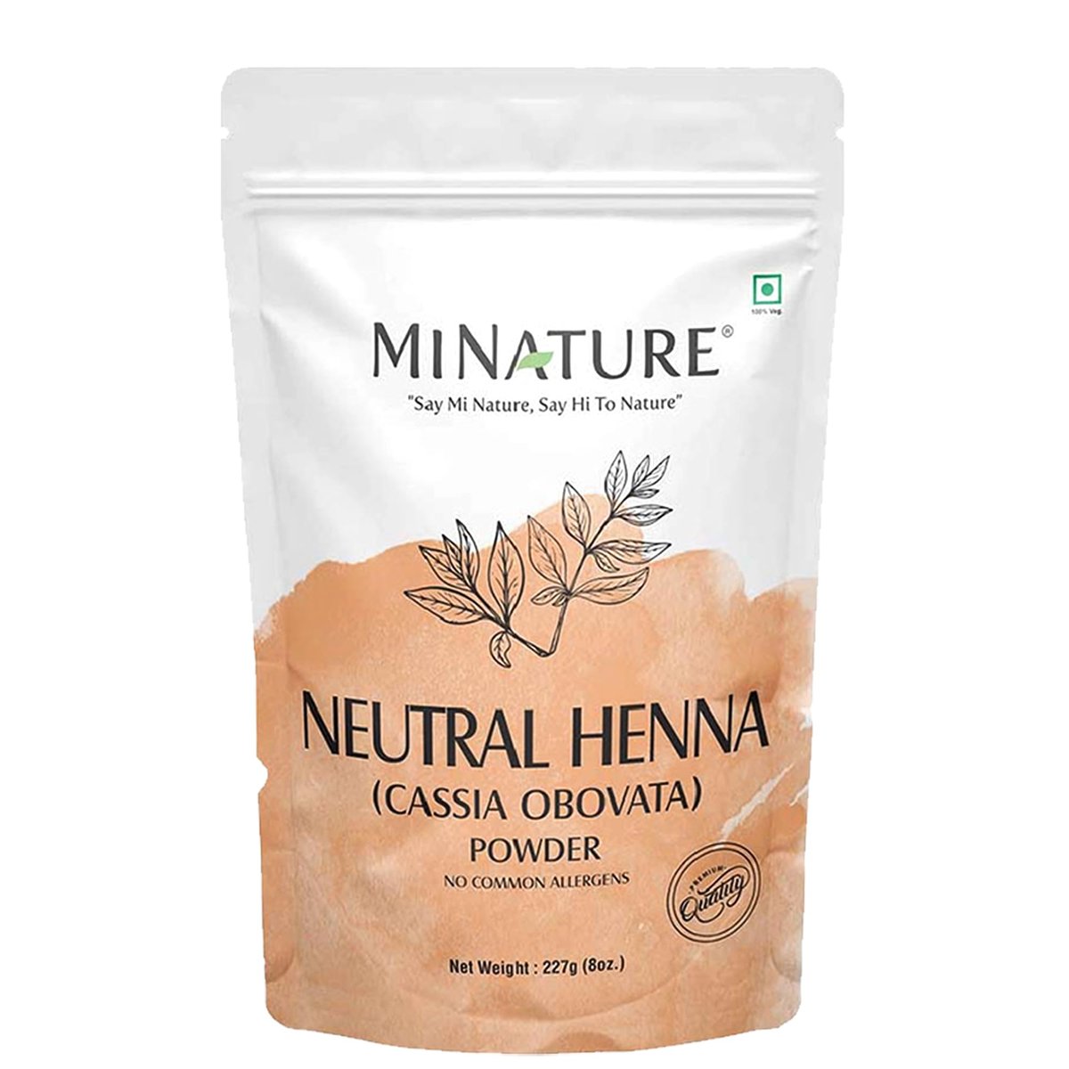 Minature Pure Neutral Henna Powder (Cassia Obovata) – Natural Hair Conditioner & Scalp Mask, Adds No Color, 100% Herbal, Unisex, 227g (8 oz) Avelisse