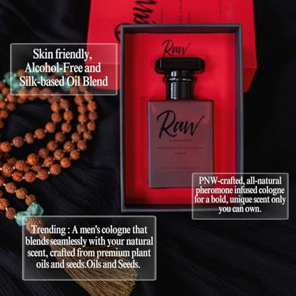 RawChemistry Raw Pheromone Infused Cologne for Men – Attractant Fragrance Spray with Pheromones, 1 Fl Oz Avelisse