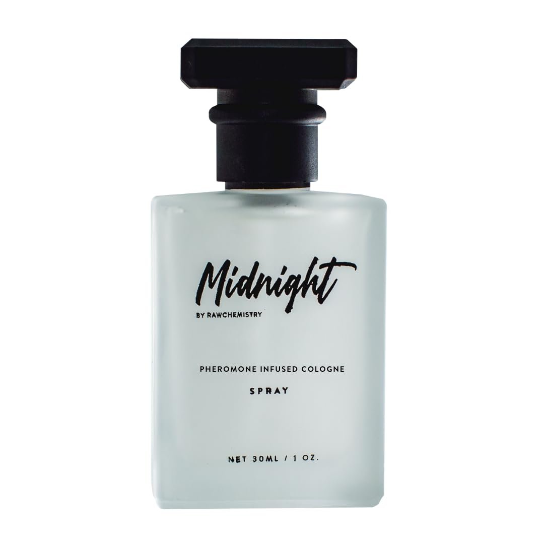 RawChemistry Midnight Pheromone Infused Cologne for Men – Pheromone-Infused Fragrance, 1 Fl Oz Avelisse
