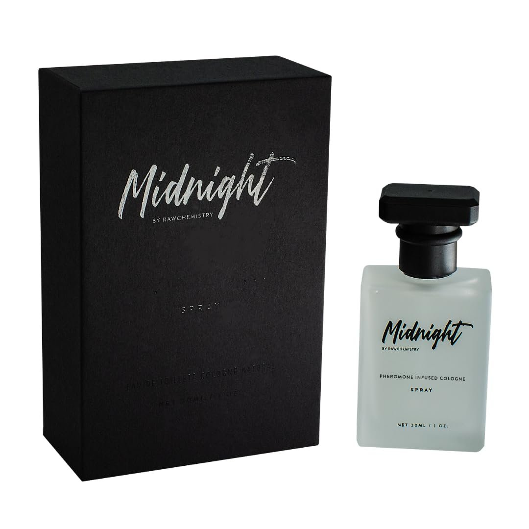 RawChemistry Midnight Pheromone Infused Cologne for Men – Pheromone-Infused Fragrance, 1 Fl Oz Avelisse