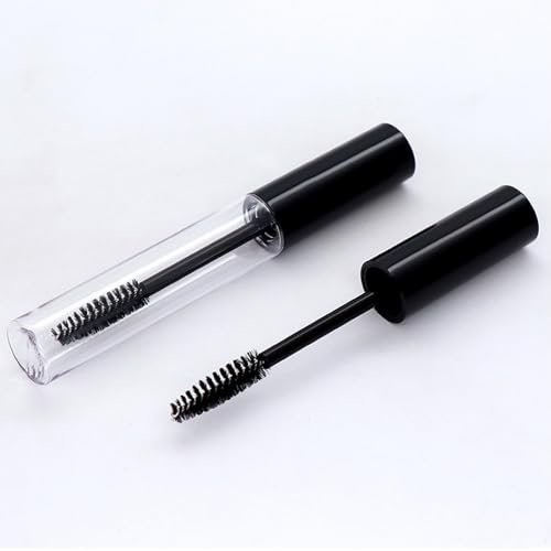 4 Pack Empty Mascara Tube with Eyelash Wand - 10ml Premium Eyelash Cream Container Bottle with Mini Funnels and Leak Stoppers, Black - görsel 6