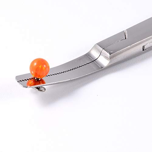 CHUANCI Professional Dermal Anchor Holding Tool – Stainless Steel Microdermal Surface Anchor Holder Pliers for Body Piercing Jewelry Avelisse