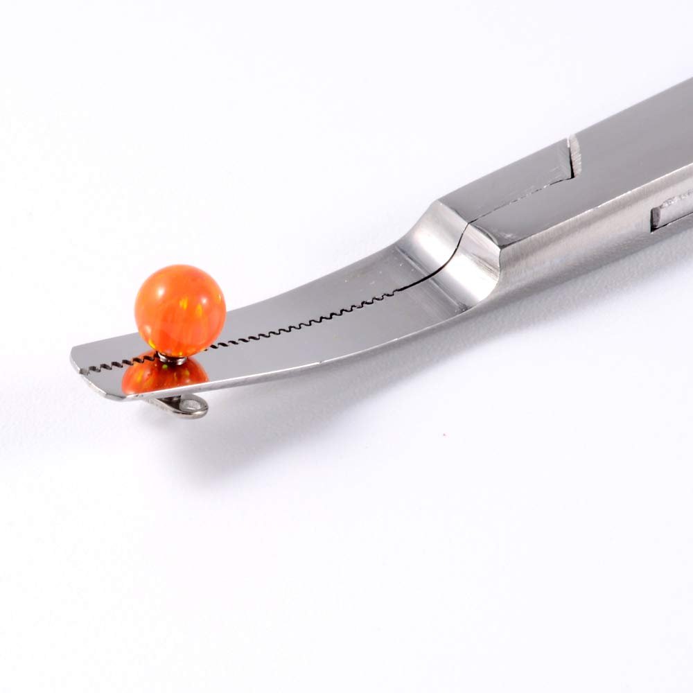 CHUANCI Professional Dermal Anchor Holding Tool – Stainless Steel Microdermal Surface Anchor Holder Pliers for Body Piercing Jewelry Avelisse
