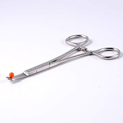 CHUANCI Professional Dermal Anchor Holding Tool – Stainless Steel Microdermal Surface Anchor Holder Pliers for Body Piercing Jewelry Avelisse