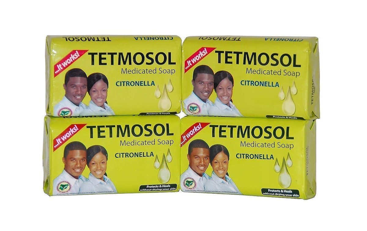 Tetmosol Medicated Soap (4-Pack) for Healthy Skin | 2.64 oz Bars - görsel 1