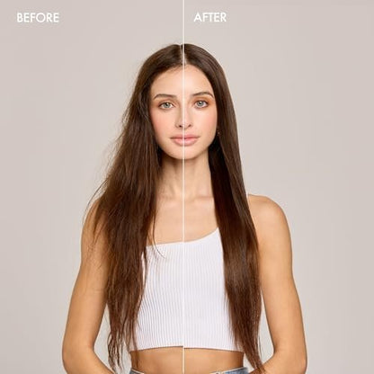 Enjoy Straightener Smoothing and Frizz Control Cream for Coarse or Curly Hair - Non-Chemical Hair Straightening Balm for Sleek and Soft Styles, 8 oz Avelisse