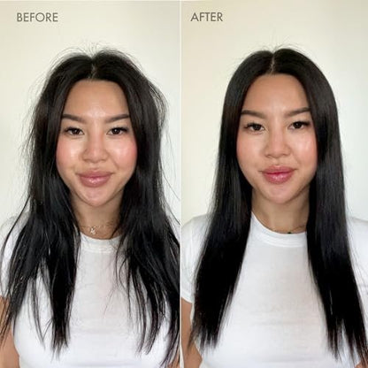 Enjoy Straightener Smoothing and Frizz Control Cream for Coarse or Curly Hair - Non-Chemical Hair Straightening Balm for Sleek and Soft Styles, 8 oz Avelisse
