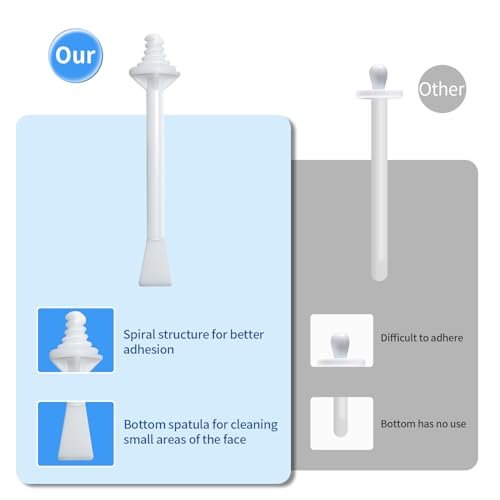 OAKEER Nose Wax Sticks - 60 Count Nose Wax Applicators for Nostril Nasal Cleaning and Ear Hair Removal, Safe & User-Friendly, Premium ABS, Non-Toxic, Effective Depilation - görsel 8