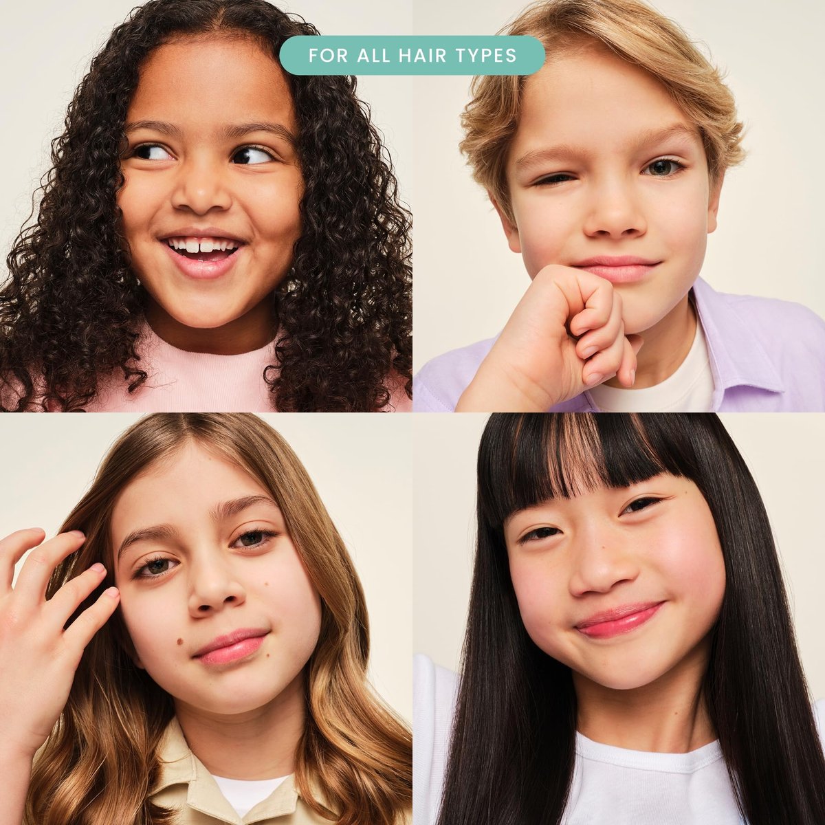 TANGLE TEEZER Hair Detangler Spray for Kids - Vegan & Sulfate-Free, Fresh Fruity Scent, 5 Fl Oz - görsel 8