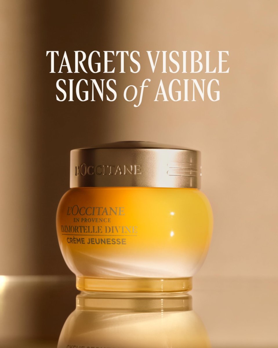 L'Occitane Immortelle Divine Cream - Anti-Aging Face Moisturizer for Firming & Reducing Fine Lines, Wrinkles, and Age Spots Avelisse
