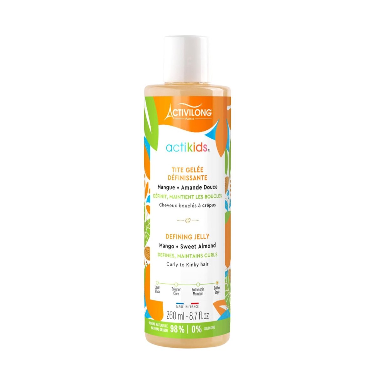 Activilong Actikids Defining Gel – Bouncy Curls with Organic Sweet Almond Oil & Mango Butter, 300 ml - görsel 1