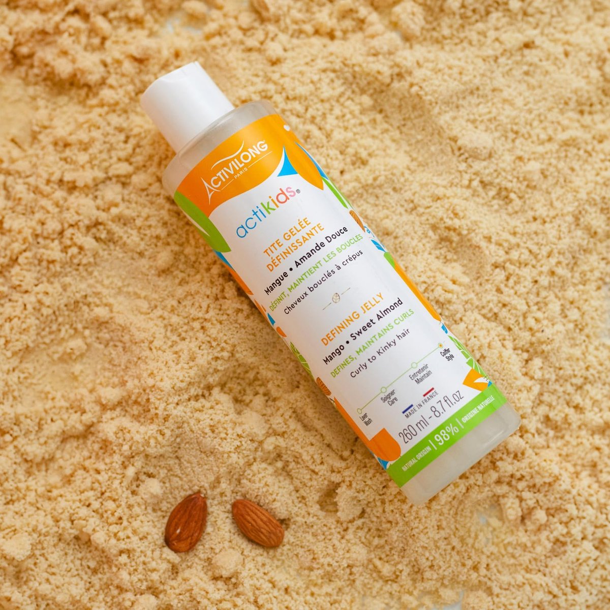 Activilong Actikids Defining Gel – Bouncy Curls with Organic Sweet Almond Oil & Mango Butter, 300 ml - görsel 5