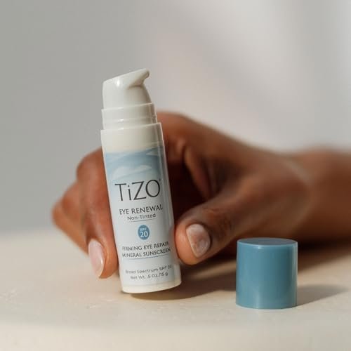 TIZO Eye Renewal SPF 20 - Mineral Eye Cream with Sunscreen, 0.5 oz / 15 g Avelisse