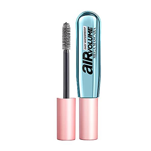 L'Oréal Paris Air Volume Mega Mascara, Waterproof Black, 0.28 Fl Oz – Lightweight & Long-Lasting Volumizing Mascara Avelisse