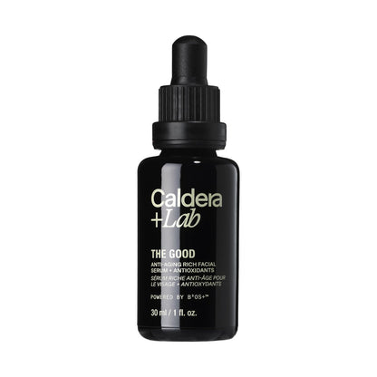 Caldera + Lab The Good | Men's Organic Moisturizing Face Serum for Dry, Sensitive, & Normal Skin – Vegan, Natural & Antioxidant Packed Skincare Facial Oil Avelisse