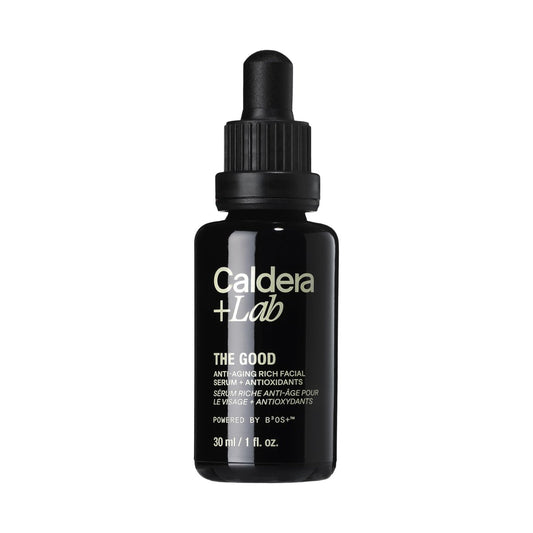 Caldera + Lab The Good | Men's Organic Moisturizing Face Serum for Dry, Sensitive, & Normal Skin – Vegan, Natural & Antioxidant Packed Skincare Facial Oil Avelisse