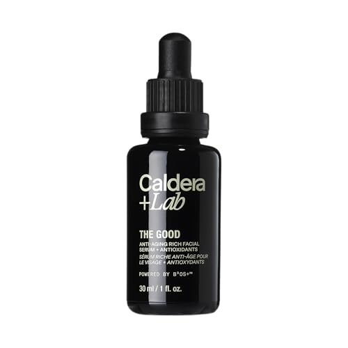 Caldera + Lab The Good | Men's Organic Moisturizing Face Serum for Dry, Sensitive, & Normal Skin – Vegan, Natural & Antioxidant Packed Skincare Facial Oil Avelisse