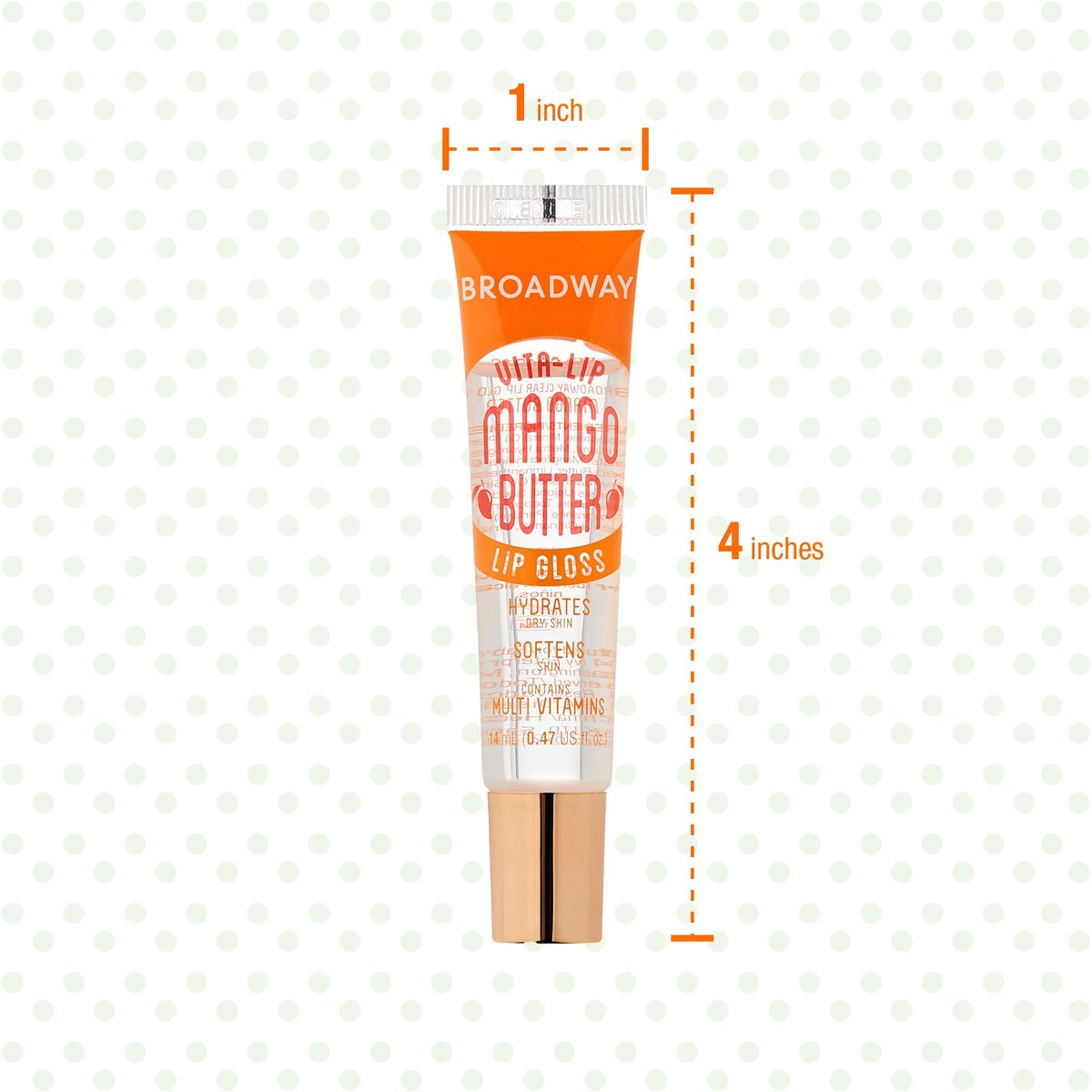 Ruby Kisses Broadway Vita-Lip Clear Lip Gloss 3-Pack: Mango Butter, Rosehip, Coconut Oil - Ultra-Hydrating, Non-Sticky, High-Shine Lip Balm - görsel 15