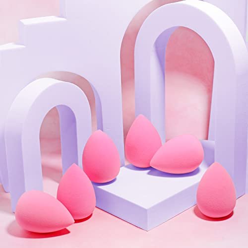 AOA Studio Collection Latex-Free Makeup Sponge Set – 6-Pack High-Definition Wonder Blenders for Cream, Powder & Liquid Foundation - görsel 11