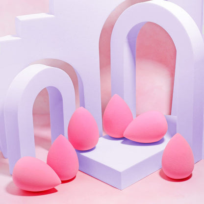 AOA Studio Collection Latex-Free Makeup Sponge Set – 6-Pack High-Definition Wonder Blenders for Cream, Powder & Liquid Foundation