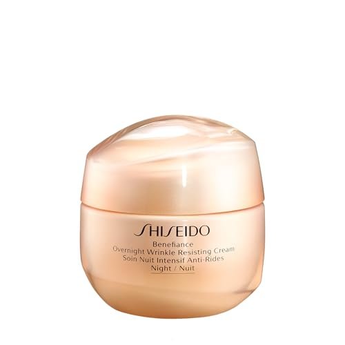 Shiseido Benefiance Overnight Wrinkle Resisting Cream – Anti-Aging Night Cream for Normal to Dry Skin, 50 mL Avelisse