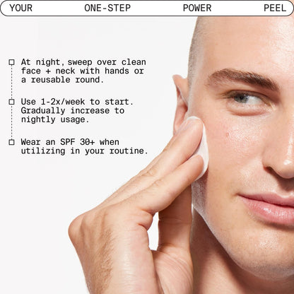 Youth To The People Kombucha + 10% AHA Power Exfoliant - Overnight Resurfacing Peel with Lactic & Glycolic Acid, 4 fl oz Avelisse