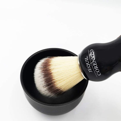 JEQUIL&CORENVEO Deluxe Shaving Kit for Men – 3-in-1 Shaving Set with Brush, Bowl, and Razor & Brush Holder Avelisse