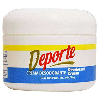Deporte Deodorant Cream 2oz – Aluminum-Free Gentle Deodorant for Sensitive Skin