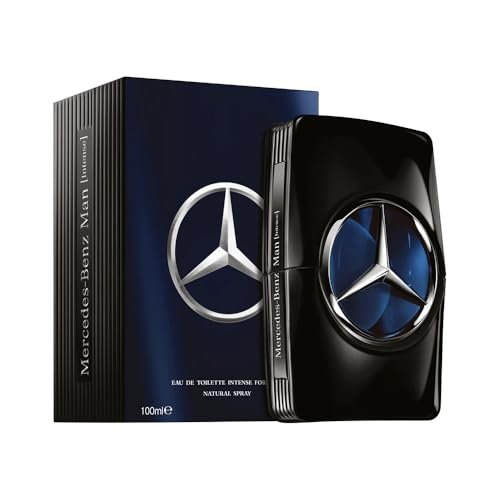 Mercedes Benz Man Intense Eau de Toilette - Woody Spicy Cologne for Men - 3.4 oz Avelisse