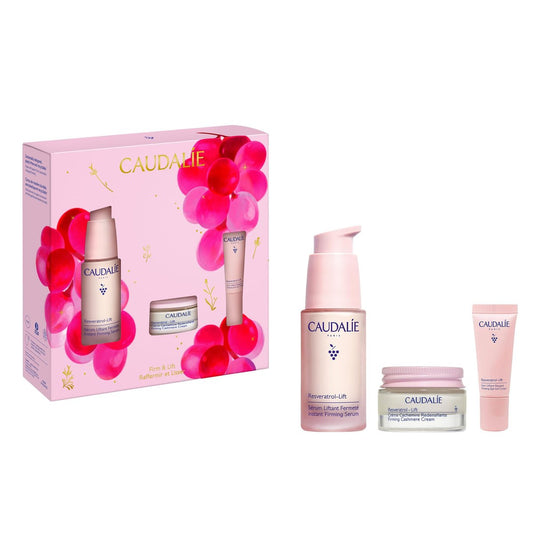 Caudalie Resveratrol-Lift Mother's Day Gift Set: Firming Serum & Travel Essentials Avelisse