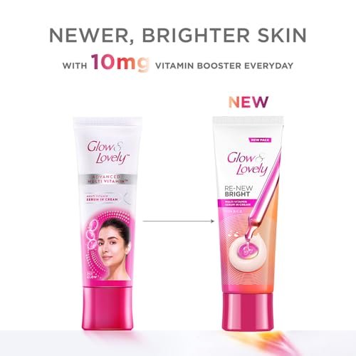 Glow & Lovely Re-New Bright Advanced Multi Vitamin Serum Cream - 50g (1.76 oz) - görsel 6