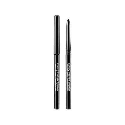 KISS NEW YORK Professional Retractable Eyeliner - Luxury Intense Highly Pigmented Eye Makeup, Long-Lasting, Water-Resistant, Smudge-Proof, Smooth Gliding (3 Pack, Blackest Black)