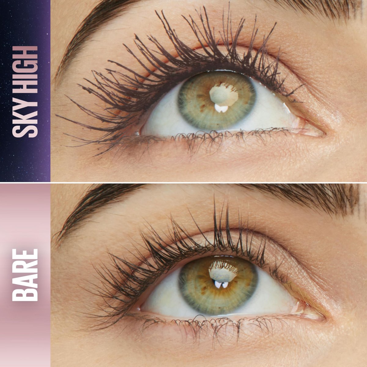 Maybelline Lash Sensational Sky High Waterproof Mascara - Volumizing & Lengthening, Brownish Black Avelisse