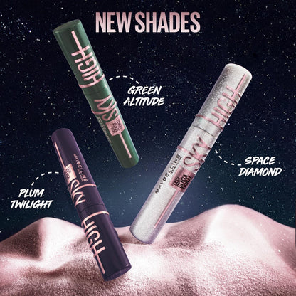 Maybelline Lash Sensational Sky High Waterproof Mascara - Volumizing & Lengthening, Brownish Black Avelisse
