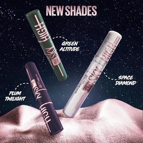 Maybelline Lash Sensational Sky High Waterproof Mascara - Volumizing & Lengthening, Brownish Black Avelisse