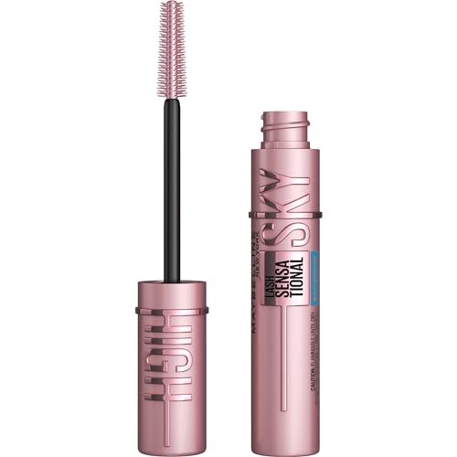 Maybelline Lash Sensational Sky High Waterproof Mascara - Volumizing & Lengthening, Brownish Black Avelisse