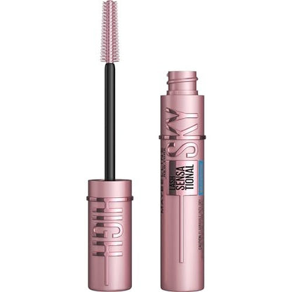 Maybelline Lash Sensational Sky High Waterproof Mascara - Volumizing & Lengthening, Brownish Black Avelisse