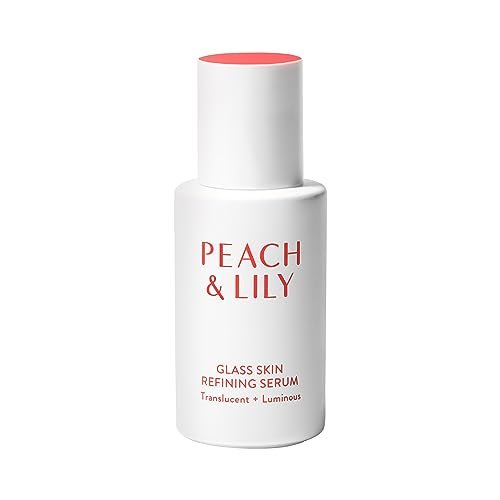 Peach & Lily Glass Skin Refining Serum – Hyaluronic Acid & Niacinamide Face Serum for Sensitive Skin, Vegan & Cruelty Free Korean Beauty (1.35 oz) Avelisse