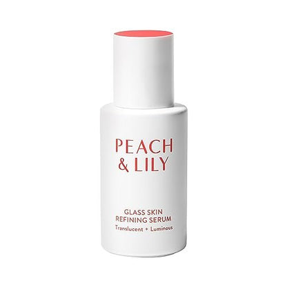 Peach & Lily Glass Skin Refining Serum – Hyaluronic Acid & Niacinamide Face Serum for Sensitive Skin, Vegan & Cruelty Free Korean Beauty (1.35 oz) Avelisse