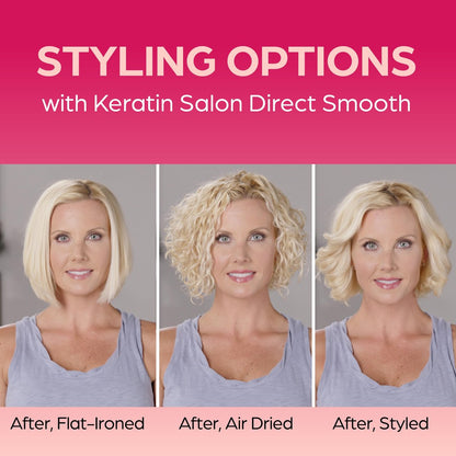 Keratin Salon Direct Keratin Hair Treatment - 4 oz | Frizz Control, Formaldehyde Free, Salon Quality Smoothing Treatment for All Hair Types Avelisse