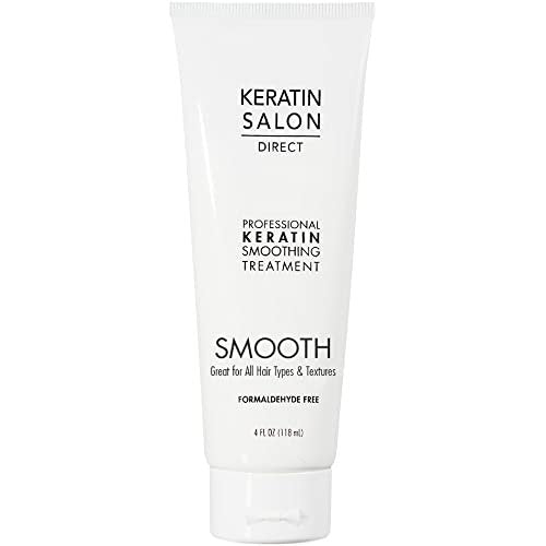 Keratin Salon Direct Keratin Hair Treatment - 4 oz | Frizz Control, Formaldehyde Free, Salon Quality Smoothing Treatment for All Hair Types Avelisse