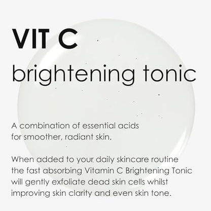Rodial VIT C Tonic Deluxe 100ml | Vitamin C Toner with Lactic & Glycolic Acid for Radiant Skin