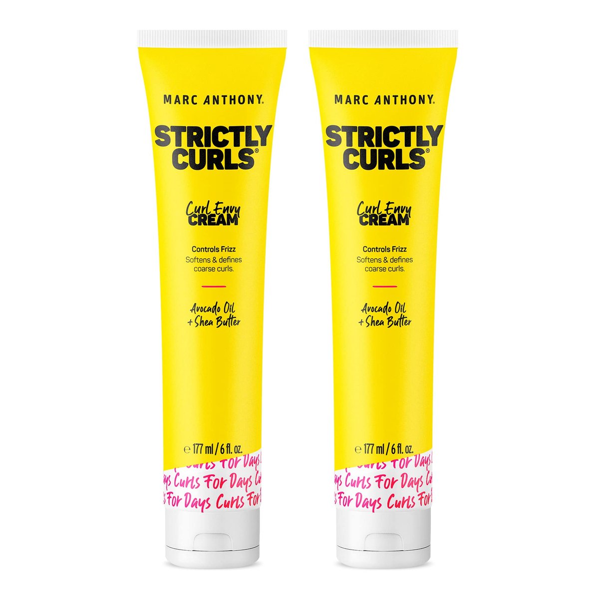 Marc Anthony Curl Cream with Shea Butter & Oils - Defines & Softens Curly & Wavy Hair, 6 Fl Oz (Pack of 2) - görsel 1