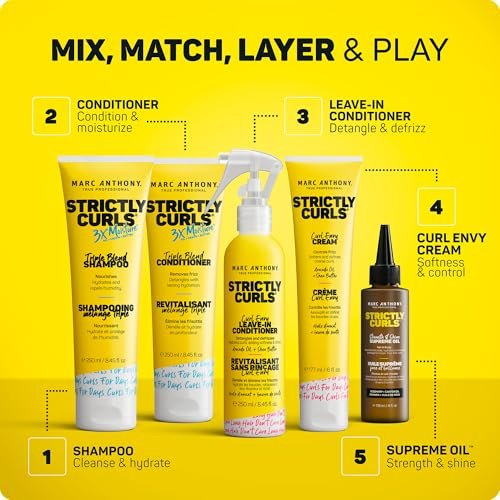 Marc Anthony Curl Cream with Shea Butter & Oils - Defines & Softens Curly & Wavy Hair, 6 Fl Oz (Pack of 2) - görsel 14