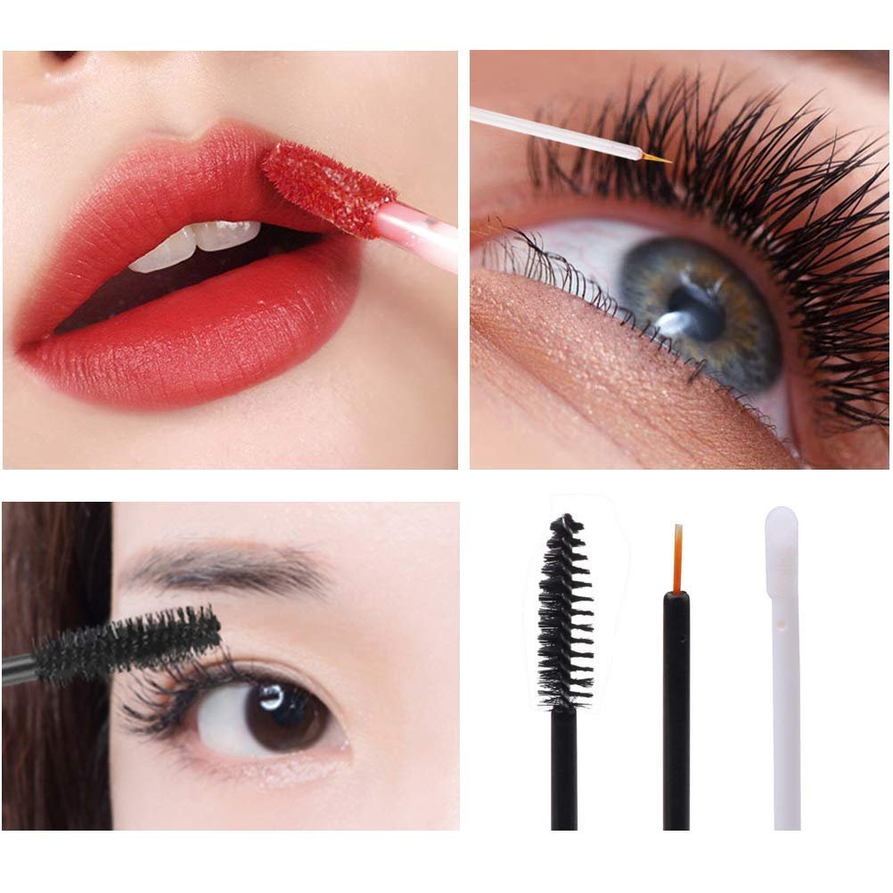 ICEYLI 10ml Empty Mascara Tube, Eyeliner Tube and Lip Gloss Tubes with Rubber Inserts and Funnels for DIY Cosmetics - 9 Piece Set - görsel 14