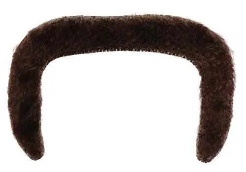 karlery Adult Men 70s 80s Rocker Mullet Long Wave Beige Blonde Dark Root Mustache Wig with 6 Earrings and Golden Necklace Halloween Costume Cosplay Wig Avelisse