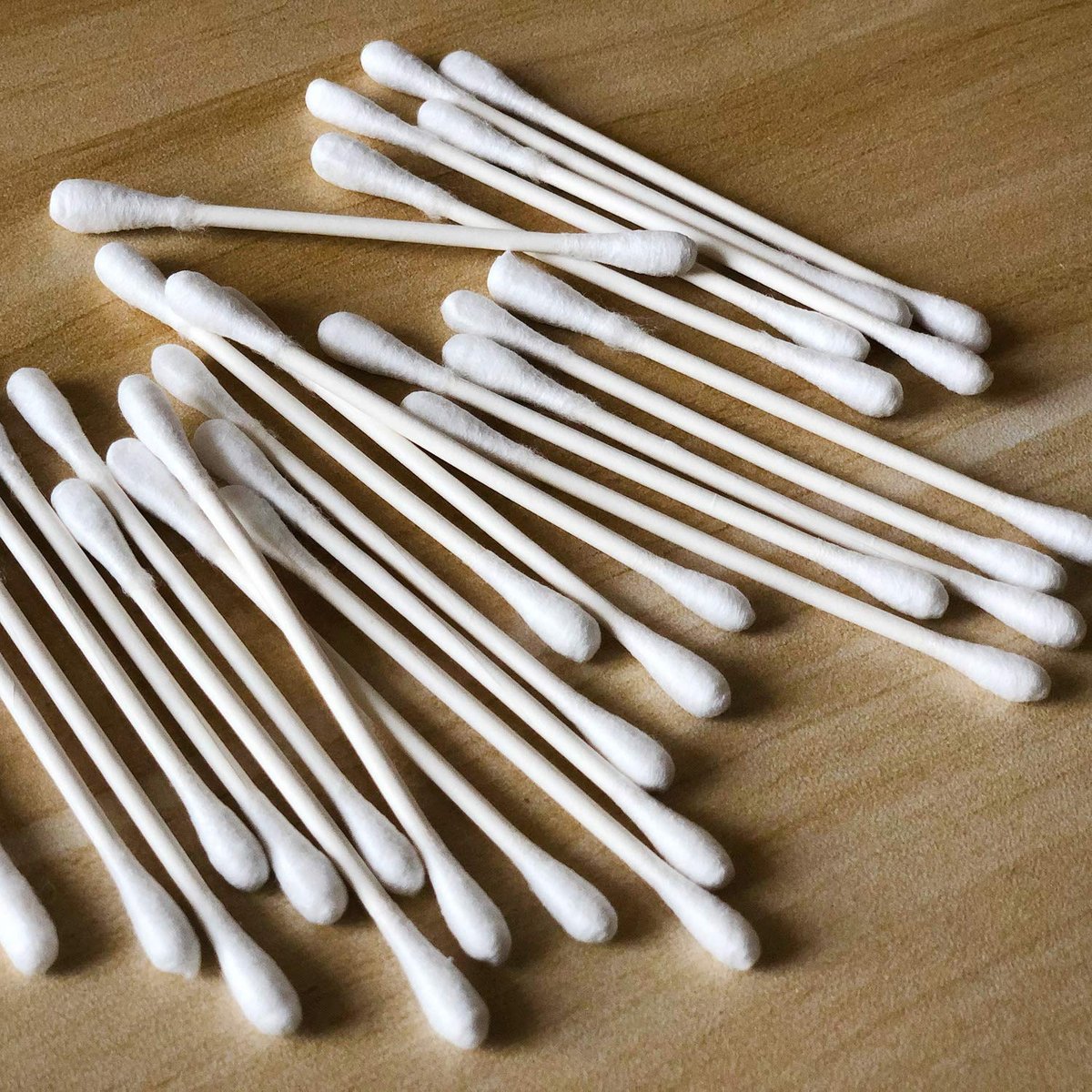 CGR 400pcs Organic Cotton Swabs – 100% Pure Cotton Double-Tipped, Compostable Paper Sticks, Travel Pack (8 Packs of 50) - görsel 3