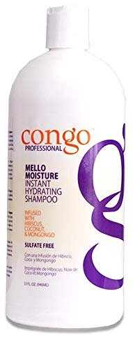 CONGO Mello Moisture Instant Hydrating Shampoo - 32 oz - Intense Moisture for Dry Hair - görsel 1
