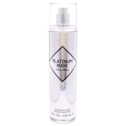 Paris Hilton Platinum Rush Body Spray for Women - Floral Fruity Scent, Long-Lasting Perfume, 8 oz