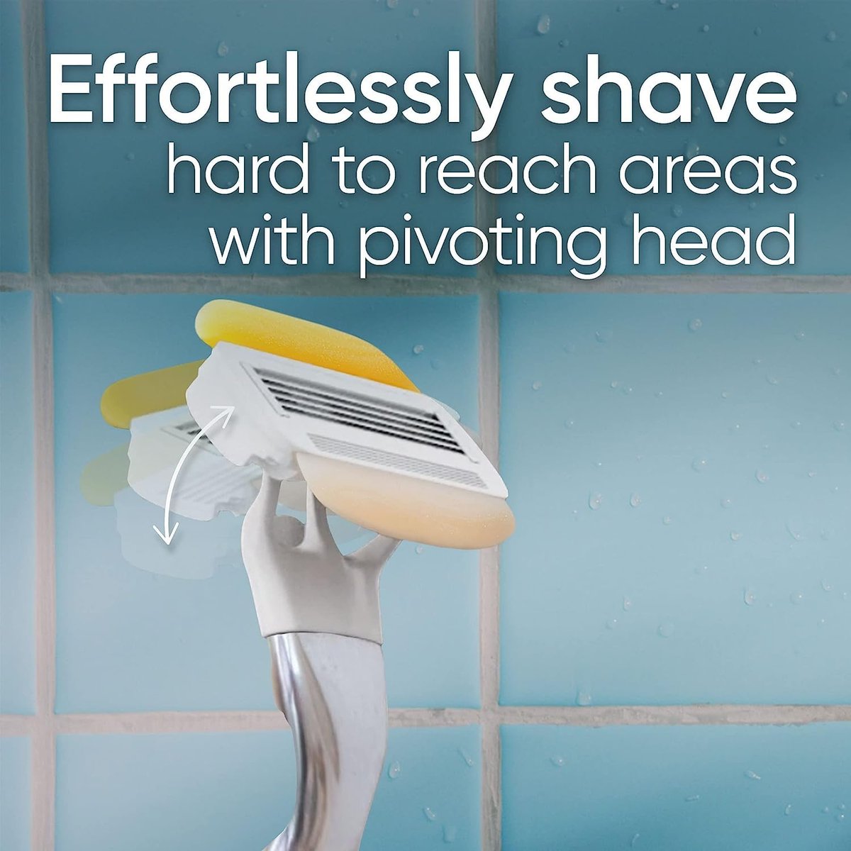 Gillette Venus ComfortGlide with Olay Coconut Women's Razor Handle + 2 Blade Refills Avelisse